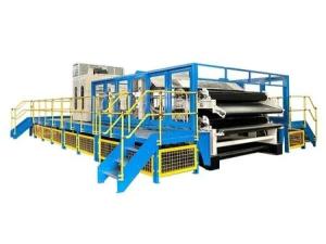 60m/Min  - 80m/Min  Double Cylinder Carding Machine Textile Card Punching Machine