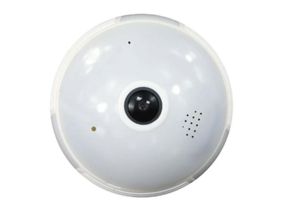 Quality Bulb Indoor Home Security Camera , Hidden Surveillance Cameras Wireless for sale