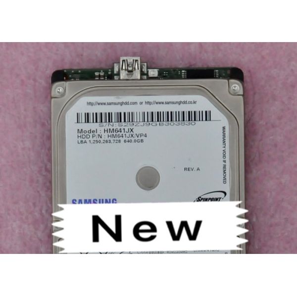 HM641JX 640G Samsung Hard Disk 2.5" USB2.0 Board Number BF41-00357A S3M_329