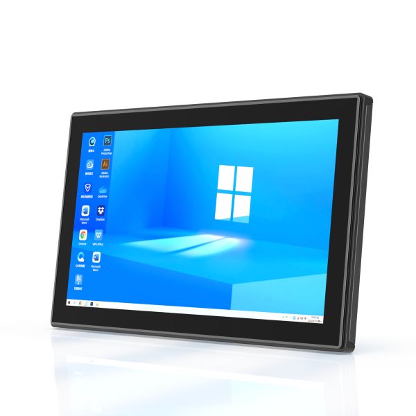 15 17 19 Inch Embedded All In One Industrial PC Panel Open Frame Fanless