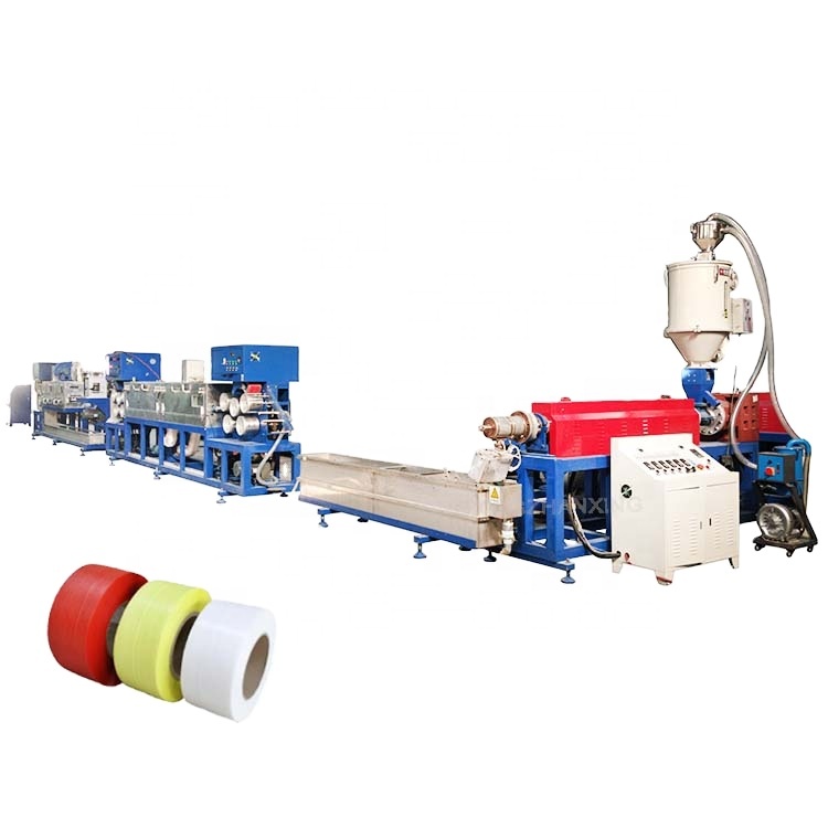 ISO9001 PP Strap Extrusion Machine , Plastic Strap Making Machine