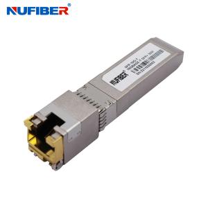 1000BASE-T RJ45 SFP Gigabit Ethernet Module 100m Compatible With Cisco