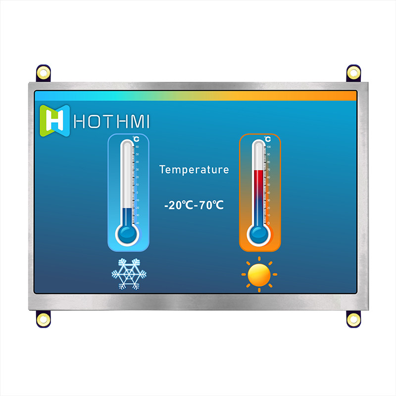 22 Pin 1024x600 LCD 7 Inch HI , Multipurpose TFT IPS Display HTM-TFT070A07-HI
