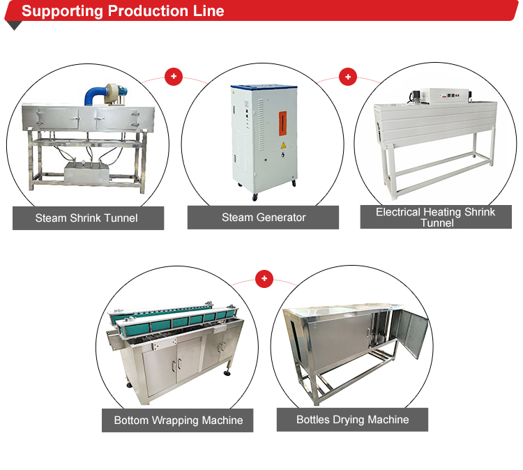 High Quality Automatic Pet Label Heating Shrink Sleeve Labeling Machine For PET Bottles