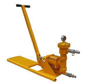 Quality Easy Operation Single cylinder piston Manual grouting pump for sale