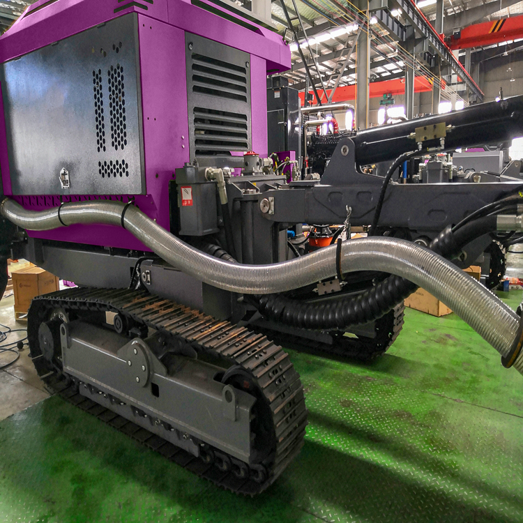 Integrated DTH Drilling Rig Machine Automatic Rod Changer Drilling Rig Hydraulic Mining Drilling Equipment