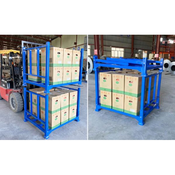 Folding Pallet Stacking Rack