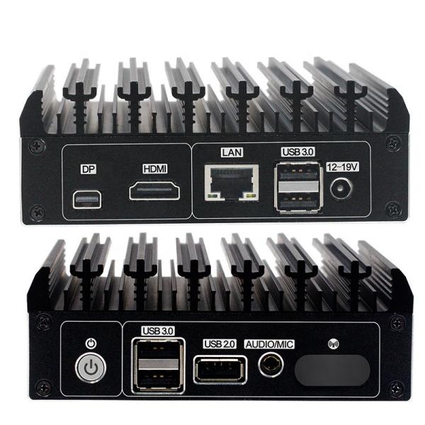 Quality Dual Cores Fanless Mini Computer Box NUC Nano PC Ngff Slot Mini DP Port Broadwell-U Intel® i3 i5 i7 for sale