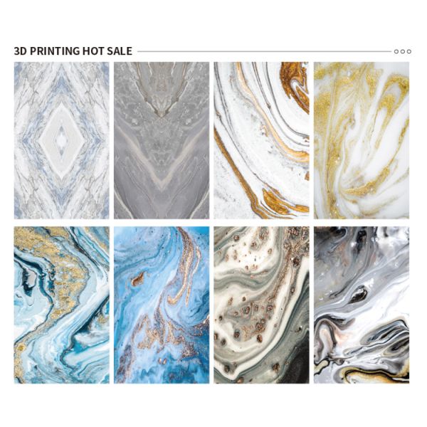 Glossy/Matt PVC Marble Sheet For Interior Decoration