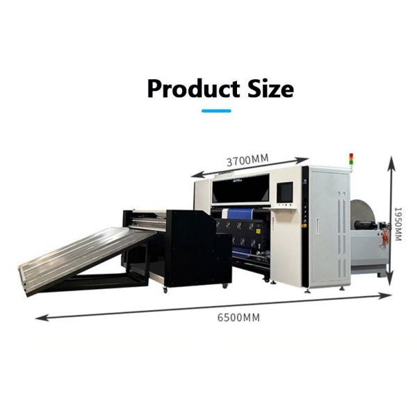 Ultra Wide Digital Packaging Printing Machine With Rigid Aluminum Platform Construction