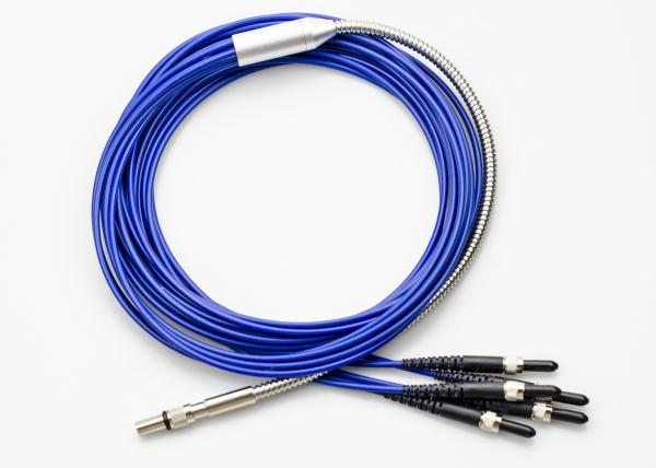 Quality SMA905 Connector Optical Fiber Probe Spectrometer Of Optical Fiber Y Shape (1*5) for sale