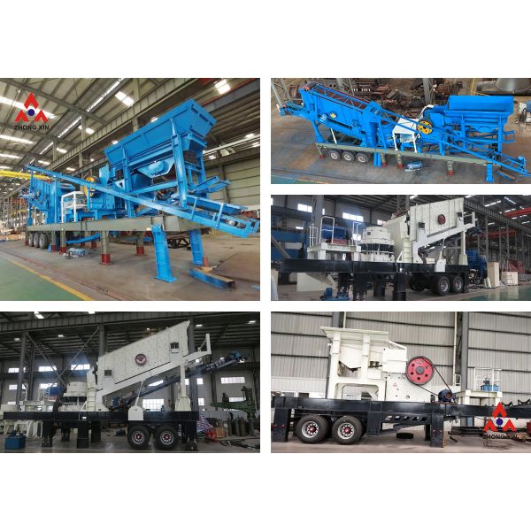 100 T/H Granite Stone Crushing Plant, Mobile Stone Crushing Machine