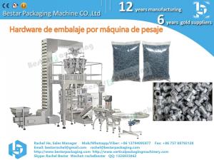 Bestar VFFS hardware packaging machine with 10-head weighing machine BSTV-450AZ