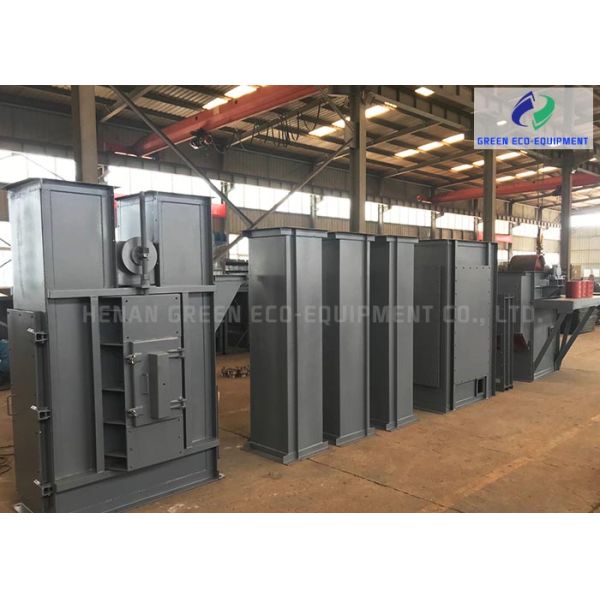 High Efficiency Steel Bucket Elevator , Grain Bucket Elevator CE Approval