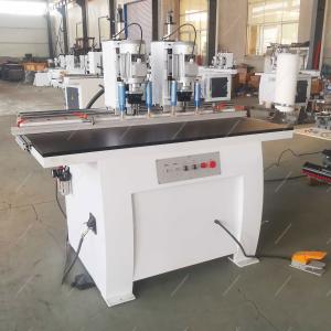China 1700x850x1700mm MZ73032 Double Head Multi Wood Boring Machine with 3x2pcs Spindles wholesale