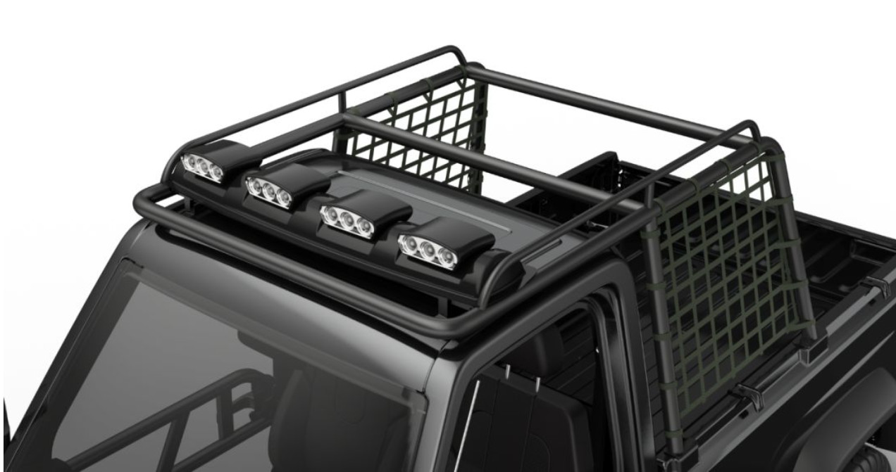 Offroad All Electric Pickup small 4WD trucks 76.8V 10.5KW Light Duty