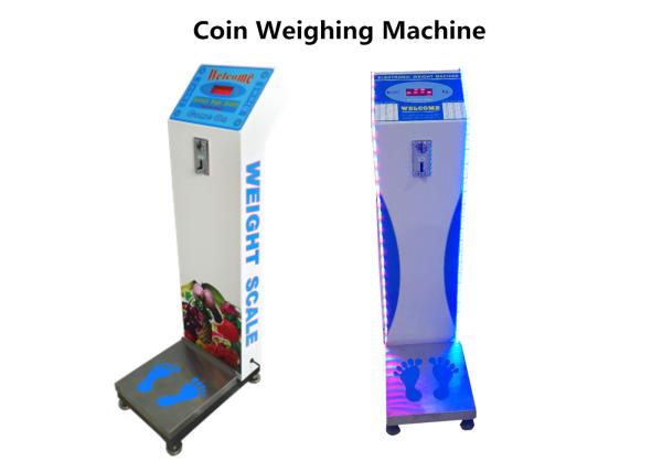 Quality Human Body Weight Scale Vending Machine Adopting Microcomputer Control for sale
