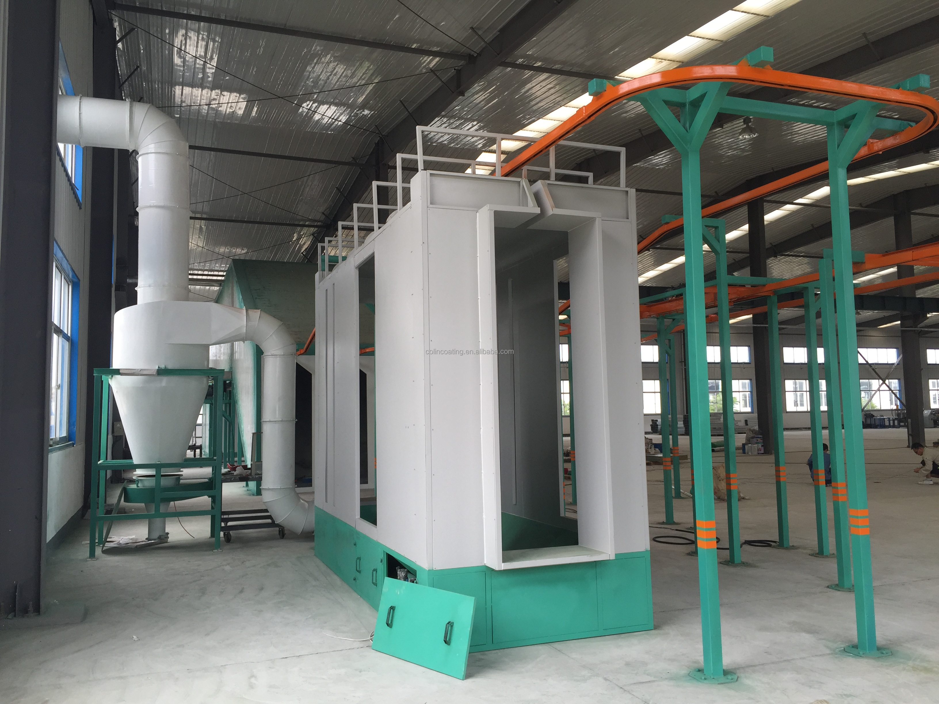Spray Pretreatment Powder Coating Line