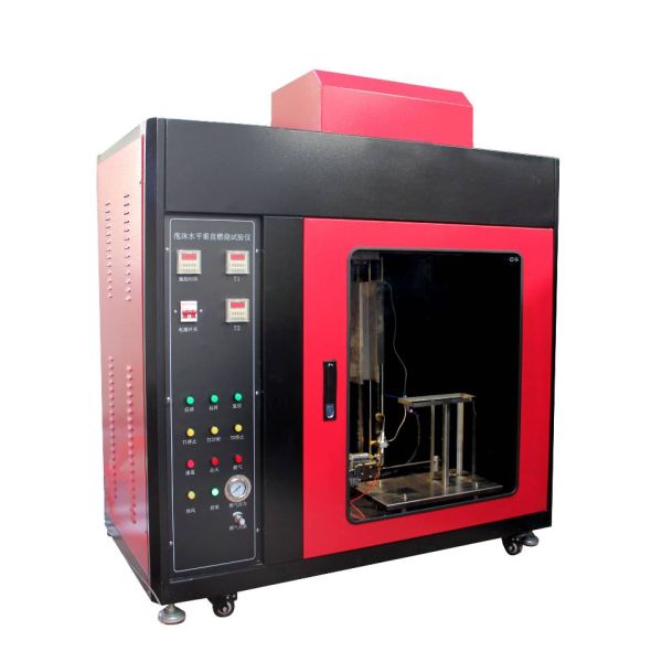 Foam Plastics Horizontal and Vertical Flammability Tester with MCU Control