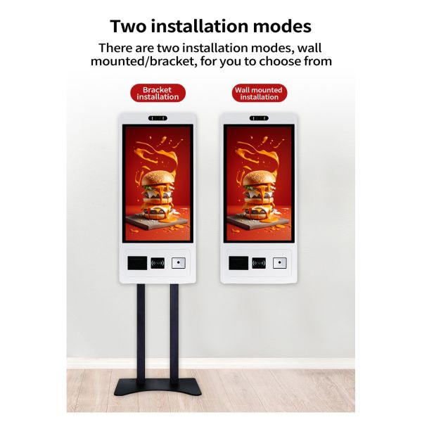 Slef service kiosk with Android Solution RK3288 15.6 Inch Display Size enterprise self service kiosk