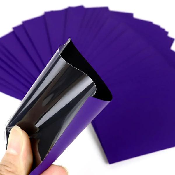 Quality Black Interior Crystal Clear Front Dual Matte Trading Card Sleeves For MTG Standard Trading Cards for sale