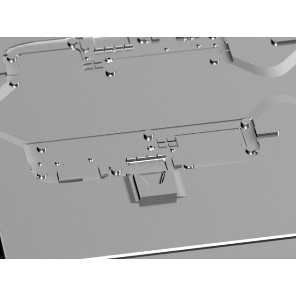 OEM / ODM : Multi Cavity Injection Mold & Mini mainboard bracket (1*4) No.22685