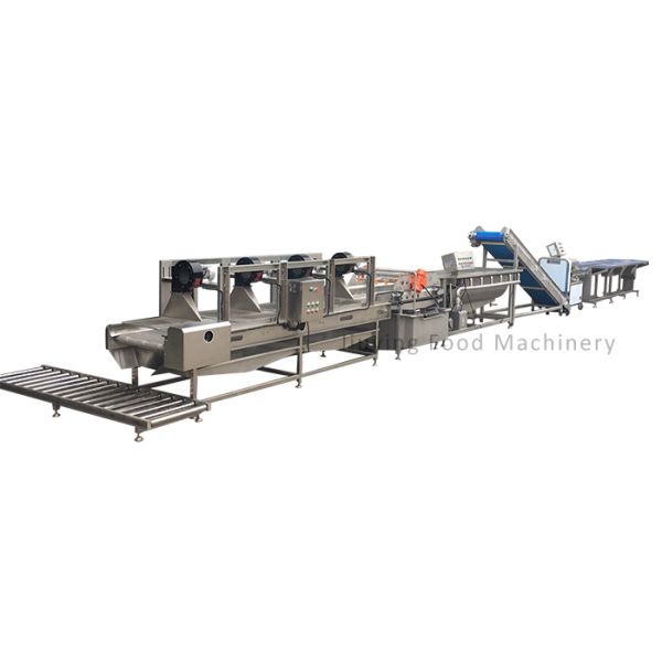 4.8KW Vegetable and Fruit Washing Machine with 1000KG/H Capacity