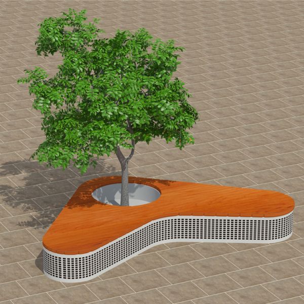 SGS Certificate Sunproof Decorative Wooden Flower Pots