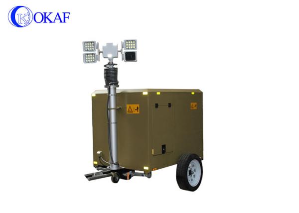 Quality Emergency Vehicle Mounted Mast Dynamic High Brightness Rescue Trailer for sale