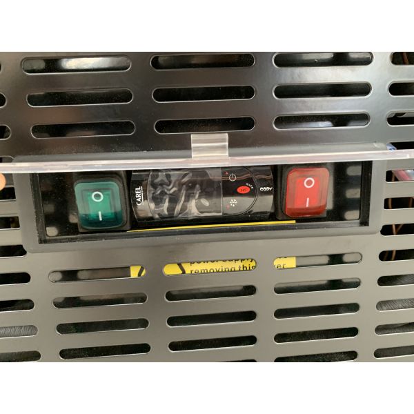 High Quality Self Contained Dual Temp Island Open Display Case Merchandiser 57" Wide