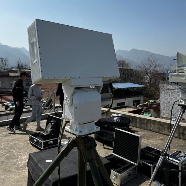 Multi Function 2d 3d Phased Array Radar With TAS Mode 4km Range UAV Tracking