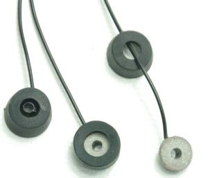 Non Toxic Sintered Ag AgCl Sensor EEG Machine Accessories For EEG / QEEG Researching