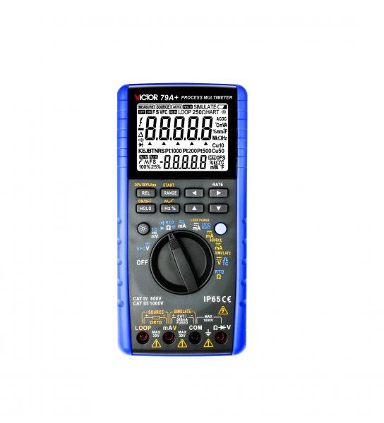 Quality VICTOR 79A+ Professional Multifunction Process Calibrator Multimeter Digital Process Multimeter for sale