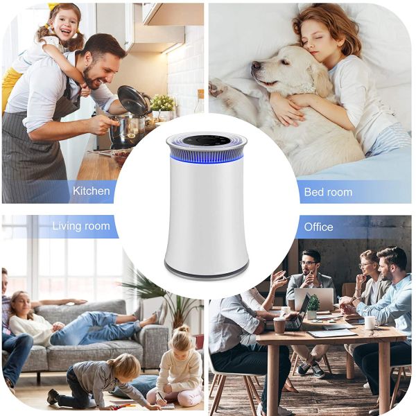 Commercial 24W PM2.5 Air Filter Customized Office Desktop Air Purifier