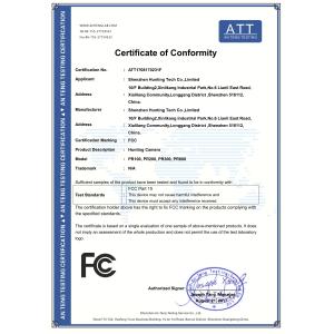 Shenzhen Hunting Tech Co., Ltd. Certifications