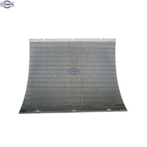 China Wedge Wire Sieve Bend Screen Polyurethane Sieve Bend Screen wholesale