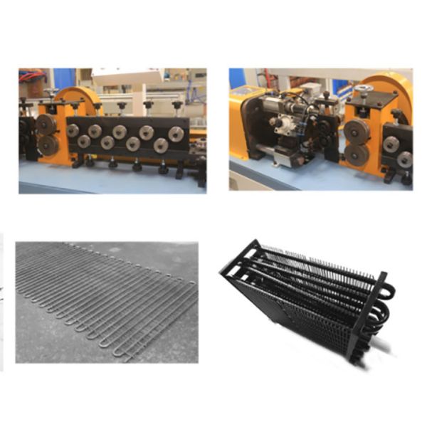 Bundy Tube Straightening Cutting Machine , Copper Aluminum Bundy Tube Straightener Cutter