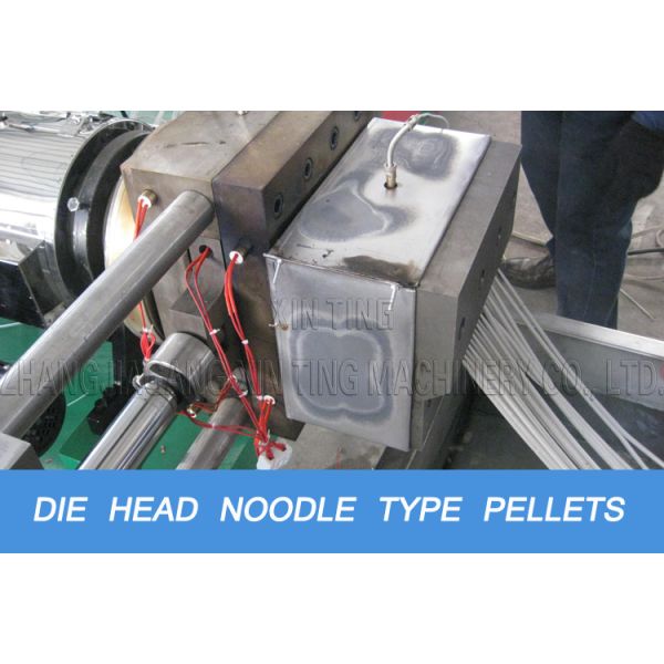 XT Plastic Waste Recycling Machine With TSSK Parallel Twin Screw Granulator