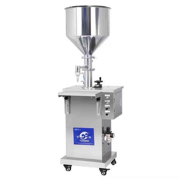 Quality Semi Automatic Liquid Paste Filling Machine Cosmetic Cream Filling Machine 2000BPH for sale