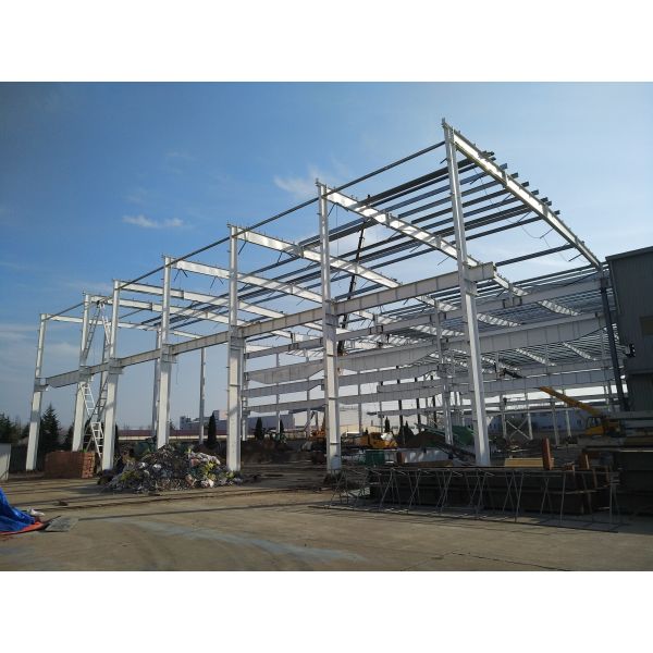 Q355B Grade Steel Structure Workshop Steel Structural Building Construction Solution