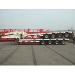 China 100ton Low loader semi trailer 4 axles wholesale