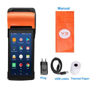 China Mini Android Handheld POS Terminal / Cash Collecting Android Pos Machine wholesale