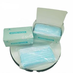 China Disposable Non Woven Fabric Face Mask , Hypoallergenic Disposable Medical Mask wholesale