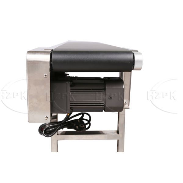 Date Inkjet Printer Conveyor , Industrial Roller Conveyor Belt Conveying Table Band