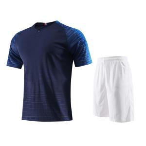 Custom sublimation blank soccer jersey kits with customer's logo
