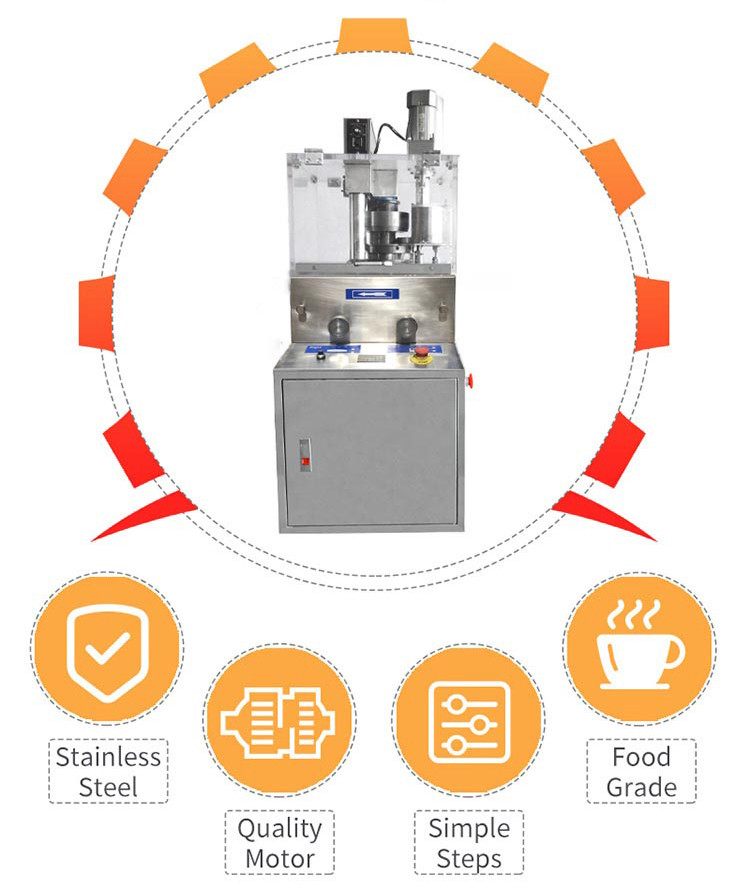 Milk Powder Candy Automatic Tablet Press Machine Pharmaceutical Tablet Pressing Machine