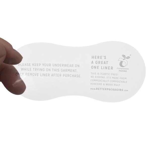 Quality Round Printed Barcode Labels  Biodegradable Food Packaging Label Roll for sale