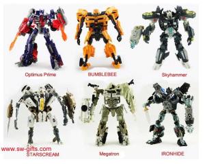 China Original Box transformation Kids Brinquedos Optimus Prime Robot Car Anime Action Figure on sale