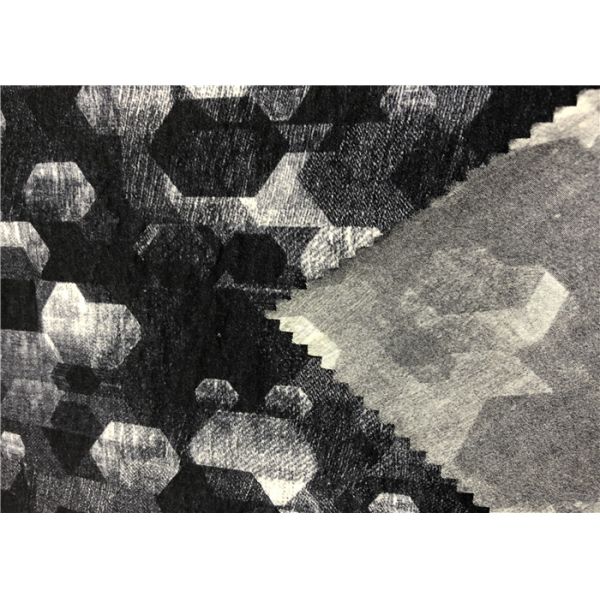 Close - Fitting Custom Printed Clothing Fabric With Exquisite Printed Pattern