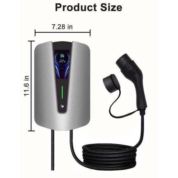 22KW AC EV Charging Pile Energy Metering Module Wall Mounted Car Charging Station